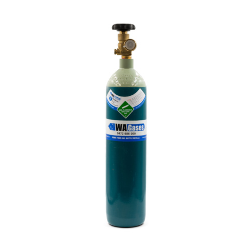 Argon 5/2 C Size Cylinder with Gas