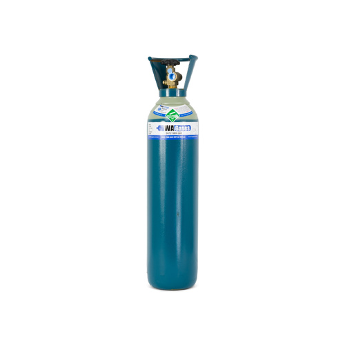 Argon 5/2 D Size Cylinder with Gas